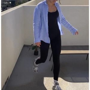 NWT Everlane Renew Ankle Workout Pants Black Womens Size M